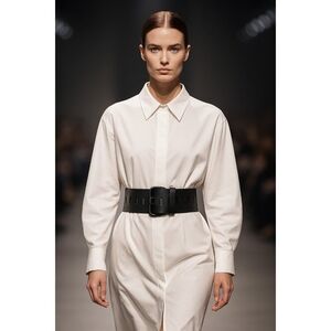 Brave Willa Bridle Black Leather Women's Belt Size 30